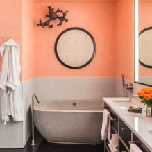 Декоративная штукатурка в ванной: виды, цвет, дизайн, варианты отделки (стены, потолок)