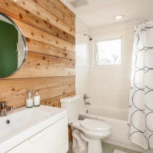 Отделка стен в ванной: виды, варианты дизайна, цветовая гамма, примеры декора