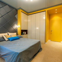 Желтая спальня: особенности оформления, сочетания с другими цветами