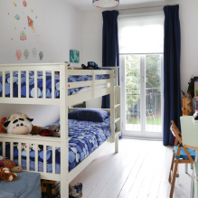Как обустроить узкую детскую комнату?