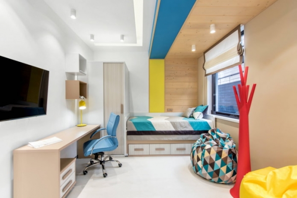Особенности дизайна детской комнаты 12 кв м