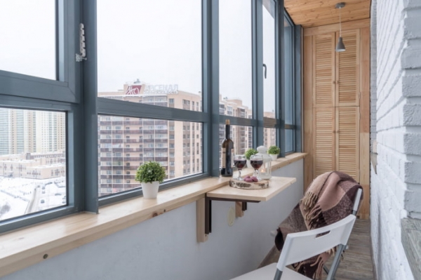Как красиво оформить маленький балкон